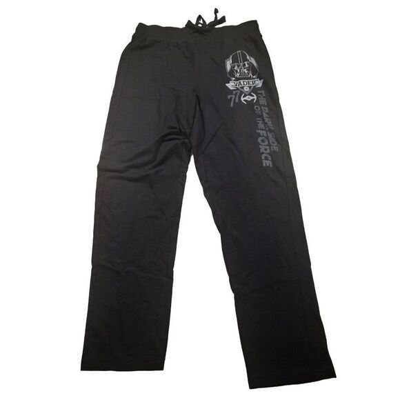 Disney Other - Disney Star Wars Sweatpants Men Sz M Vader The Dark‎ Side Of The Force 77